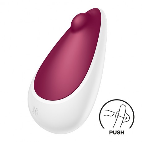 STIMULATEUR SPOT ON 3 BORDEAUX SATISFYER