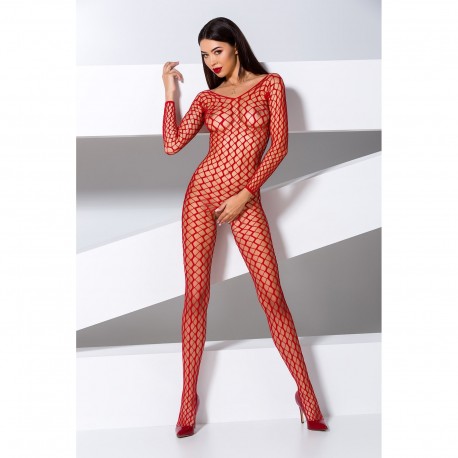 PASSION EROTIC LINE BODYSTOCKING BS068 RED