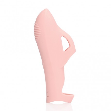 LOVELINE SILICONE FINGER VIBRATOR TOUCH OF PINK