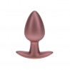 PLUG ANAL SMOOTH SILICONE MEDIUM 3,1 /7,9 CM ROSE GOLD OUCH!