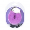 ALGEMAS COM PEL&Uacute;CIA HEAVY-DUTY FLUFFY ROXO OUCH!