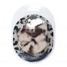 ALGEMAS COM PEL&Uacute;CIA HEAVY-DUTY FLUFFY SNOW LEOPARD OUCH! 