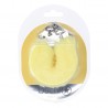 ALGEMAS COM PEL&Uacute;CIA HEAVY-DUTY FLUFFY AMARELO OUCH!