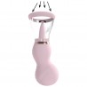 BOMBA RECARREG&Aacute;VEL PARA VULVA E SEIOS SENSUAL ROSA PUMPED