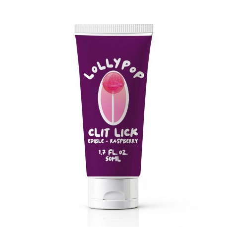 PHARMQUESTS LOLLYPOP CLIT LICK EDIBLE RASPBERRY 1.7 FL OZ/ 50 ML PHARMQUESTS