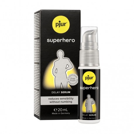 PJUR SUPERHERO DELAY SERUM 0.7 FL OZ / 20 ML