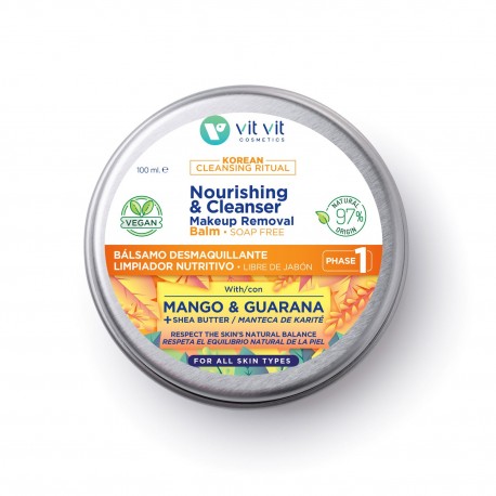 B&Aacute;LSAMO NUTRITIVO Y DESMAQUILLANTE KOREAN BEAUTY 100ML VIT VIT COSMETICS