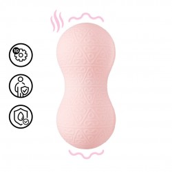 LOVELINE VIBRATING AND HEATING MASSAGER PINK
