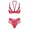 CONJUNTO DE 2 PIEZAS CUPIDE DESIR ROJO OBSESSIVE