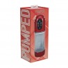 PUMPED TECHNOTHRUST AUTOMATIC WATERPROOF MASTURBATOR PUMP METALLIC RED