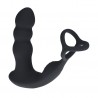 LEVELZ REMOTE CONTROL VIBRATING THRUSTING COME-HITHER SILICONE PROSTATE STIMULATOR WIT COCKRING 