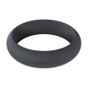 ANILLO PARA EL PENE DE SILICONA WIDE O XXL 55MM NEGRO  LEVELZ