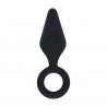 LEVELZ SILICONE ANAL PLUG S BLACK 