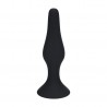 LEVELZ SILICONE ANAL PLUG SLIM XL BLACK