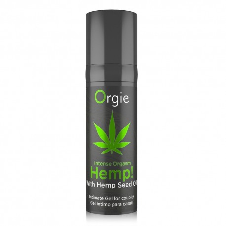 GEL CON VIBRACI&Oacute;N INTENSE ORGASM HEMP 15ML ORGIE