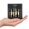 CONJUNTO DE &Oacute;LEOS DE MASSAGEM TANTRIC SENSUAL MINI SIZE 3X30ML ORGIE