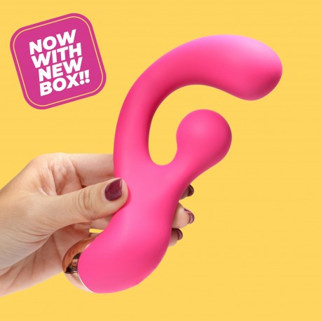 PLEASER VIBRADOR COM ESTIMULA&Ccedil;&Atilde;O ROTATIVA CRUSHIOUS