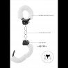PLEASURE FURRY HANDCUFFS WHITE