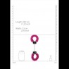ALGEMAS COM PELUCHE BEGINNER'S FURRY HANDCUFFS ROSA
