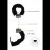ESPOSAS CON PELUCHE BEGINNER'S FURRY HANDCUFFS NEGRAS