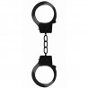 METAL BEGINNER'S HANDCUFFS BLACK