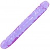 DILDO DUPLO JR. DOUBLE DONG 12'' ROXO