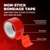 RUBAN BONDAGE PVC NON-STICK 20 M ROUGE OUCH!