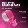 CINTA BONDAGE PVC NON-STICK 20 M ROSA OUCH!