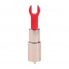 LOVELINE TIFFANY LIPSTICK VIBRATOR WITH 4 ATTACHMENTS PINK
