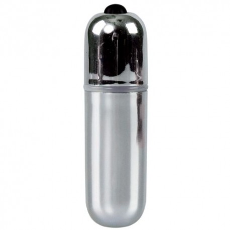 VIBRATOR BULLET SILVER