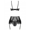 BEAUTY NIGHT FASHION NOIR FANTASY 3 PIECE SET BLACK