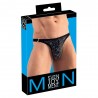 SVENJOYMENT THONG WITH RHINESTONES