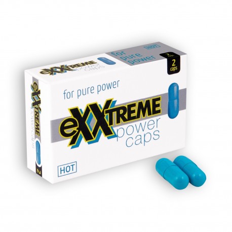 C&Aacute;PSULAS ESTIMULANTES EXXTREME POWER CAPS PARA HOMEM 2 C&Aacute;PSULAS