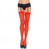 TRANSLUCENT THIGH HIGHS RED