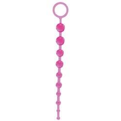 JAMMY JELLY 10 ANAL BEADS PINK