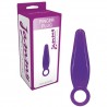 PLUG ANAL FINGER PLUG JAMMY JELLY ANAL MORADO