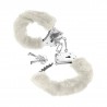 FETISH BEGINNER'S FURRY CUFFS WHITE