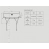 OBSESSIVE GARTER BELT DIAMOND WHITE