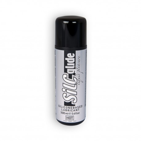 LUBRIFICANTE DE SILICONE HOT SILC GLIDE 100ML
