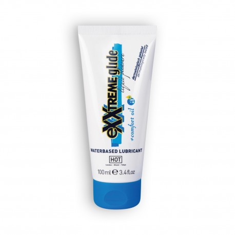 HOT&trade; EXXTREME GLIDE WATERBASED LUBRICANT 100ML