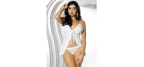OBSESSIVE MADAME BABYDOLL AND THONG WHITE