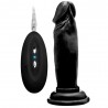VIBRADOR REALISTA REALROCK 6&rdquo; NEGRO