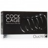 ANILLOS PARA EL PENE Y TEST&Iacute;CULOS OUCH! COCK CAGE