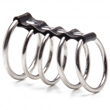 ANILLOS PARA EL PENE Y TEST&Iacute;CULOS OUCH! COCK CAGE